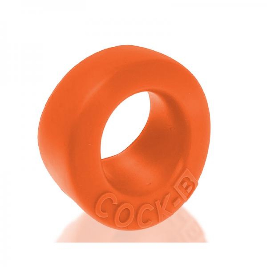 Oxballs Cock-b Bulge Cockring Silicone Orange - Stimulating Penis Rings