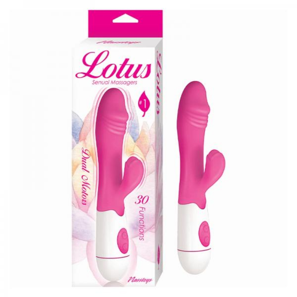 Lotus Sensual Massagers #1 Pink - Rabbit Vibrators