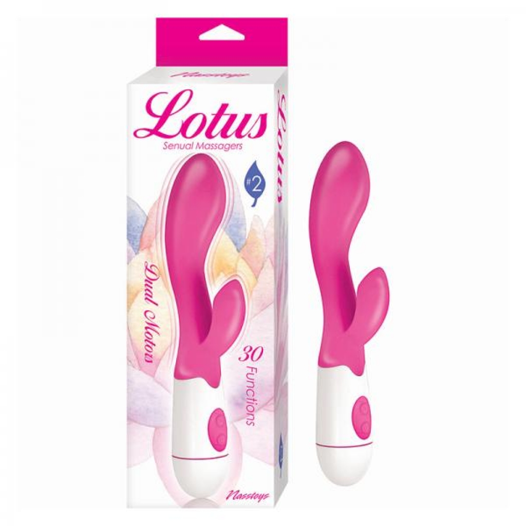 Lotus Sensual Massagers #2 Pink - Rabbit Vibrators