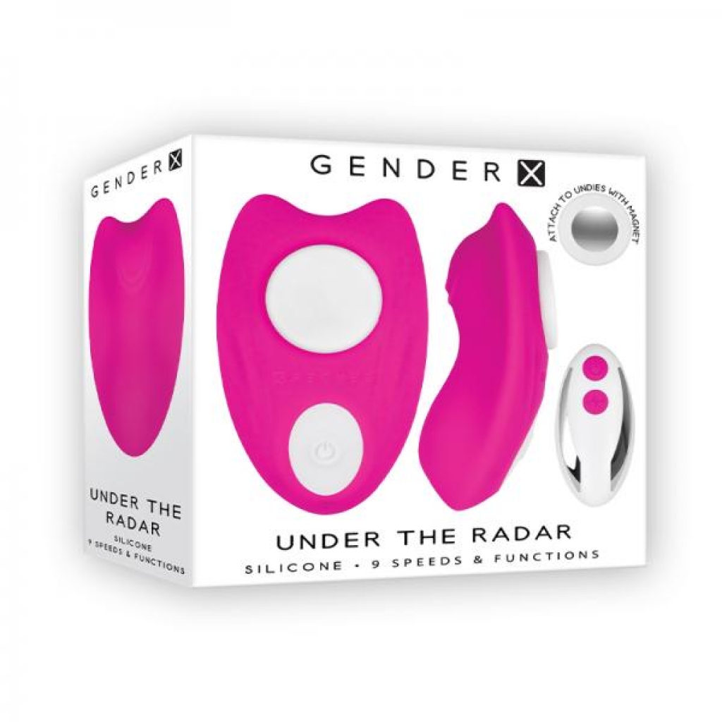Gender X Under The Radar Underwear Vibrator Pink - Vibrating Panties