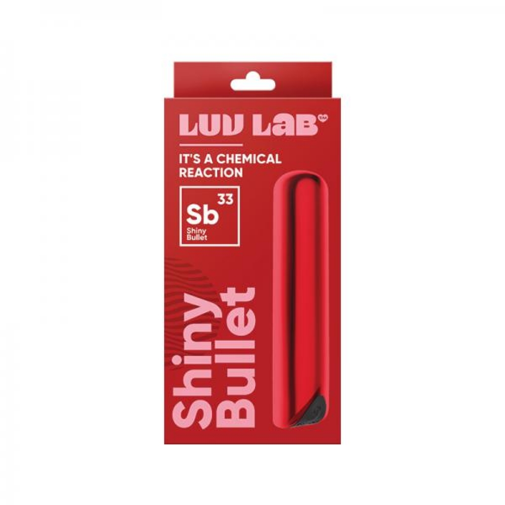 Luv Lab Sb33 Shiny Bullet Red - Bullet Vibrators