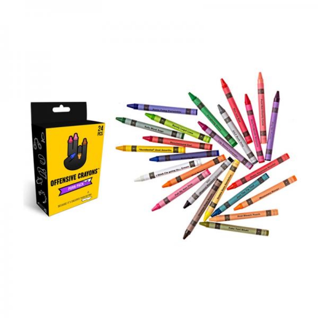 Offensive Crayons: Porn Pack - Gag & Joke Gifts