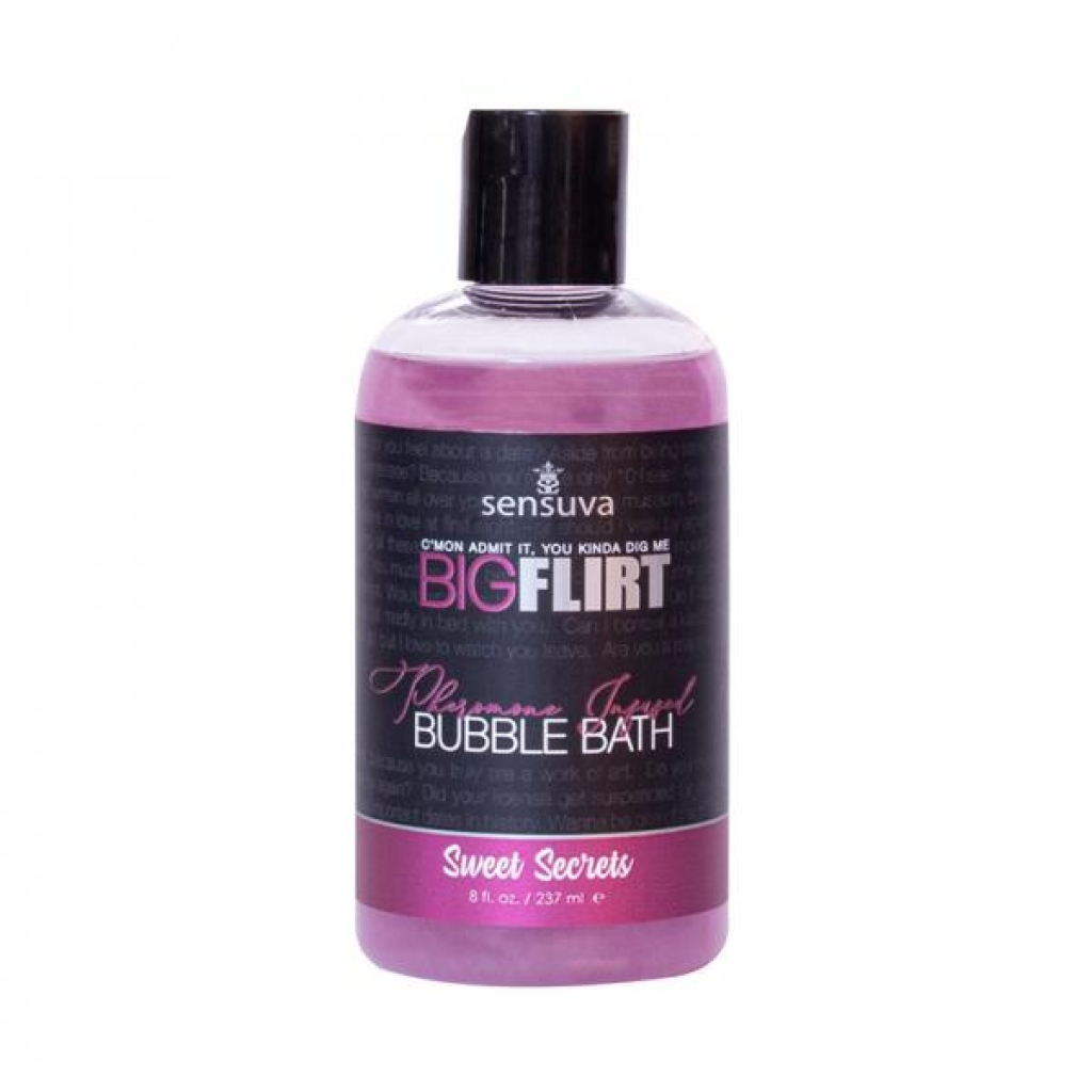 Big Flirt Sweet Secrets Bubble Bath 8 Oz. - Fragrance & Pheromones