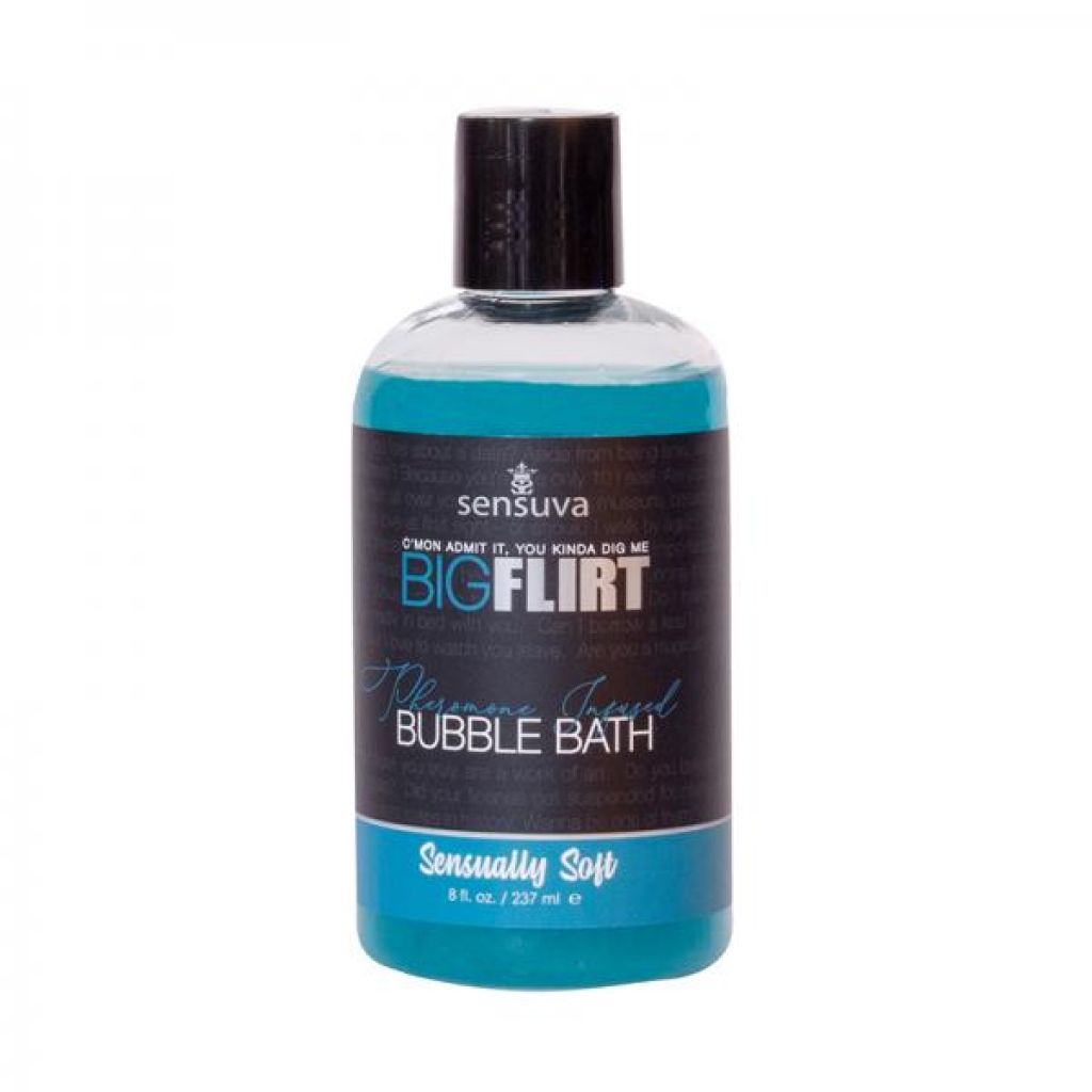 Big Flirt Sensually Soft Bubble Bath 8 Oz. - Fragrance & Pheromones