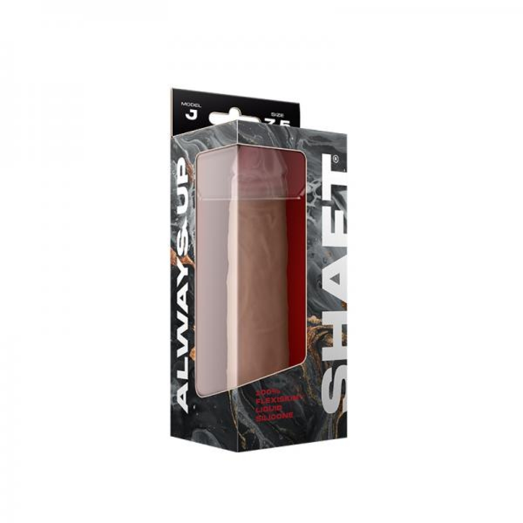 Shaft Model J Liquid Silicone Dong 7.5 In. Pine - Realistic Dildos & Dongs