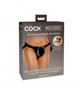 King Cock Elite Beginner's Body Dock Strap-on Harness - Sex Swings & Slings