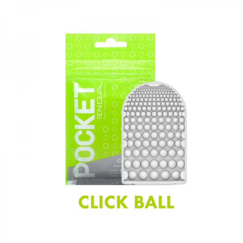 Tenga Pocket Masturbator Sleeve Click Ball - Masturbation Sleeves