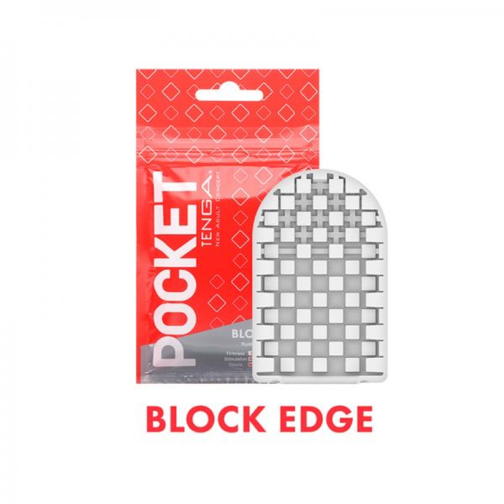 Tenga Pocket Masturbator Sleeve Block Edge - Masturbation Sleeves
