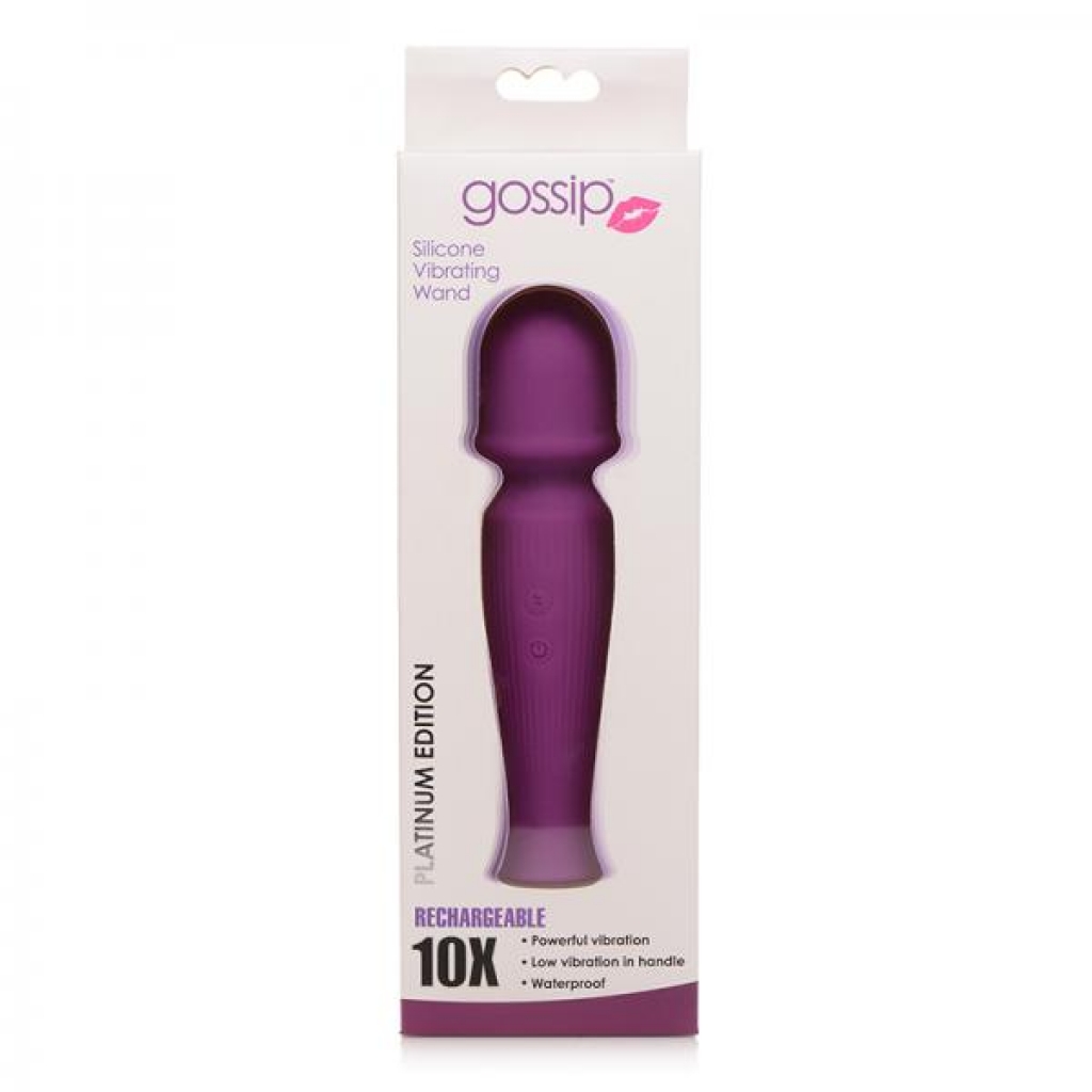 Gossip Wand Silicone Violet - Body Massagers