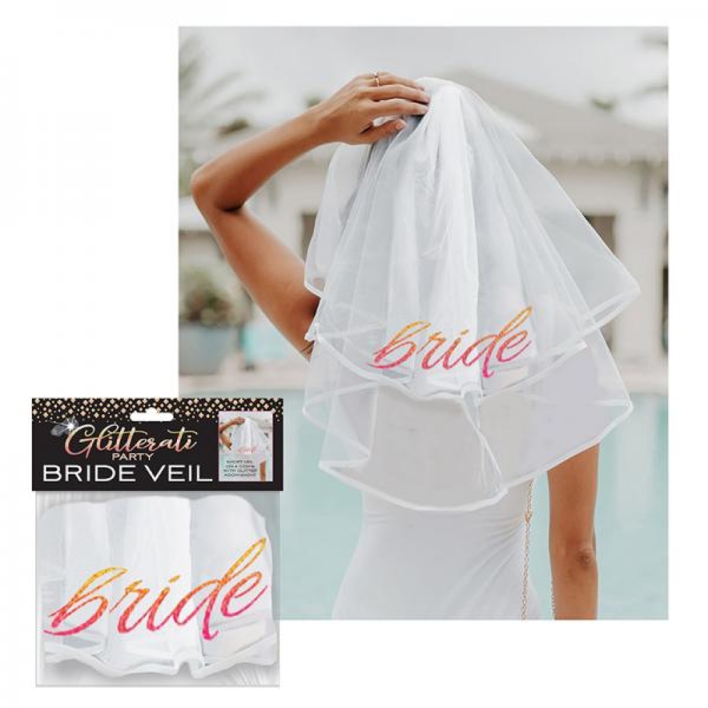 Glitterati Bride Veil - Party Wear
