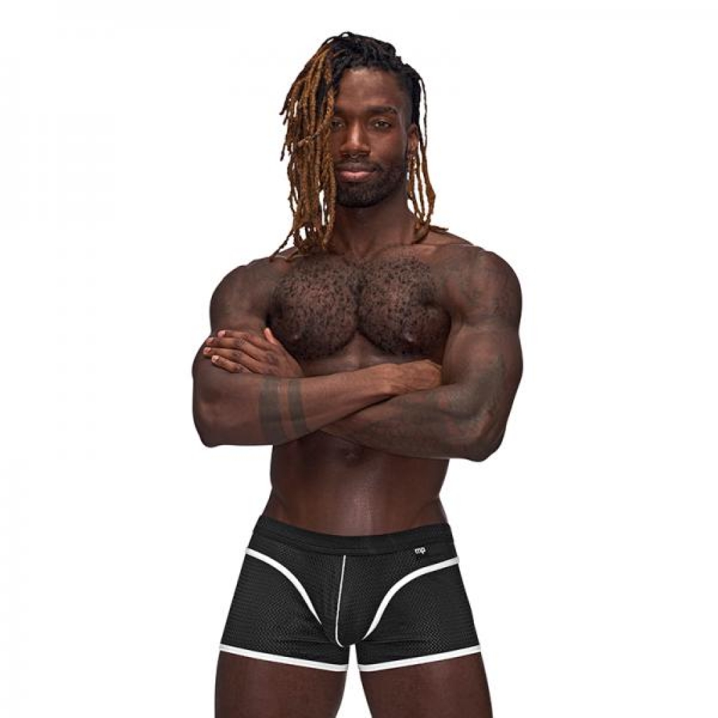 Mp Sport Mesh Sport Mini Short Black S - Mens Underwear