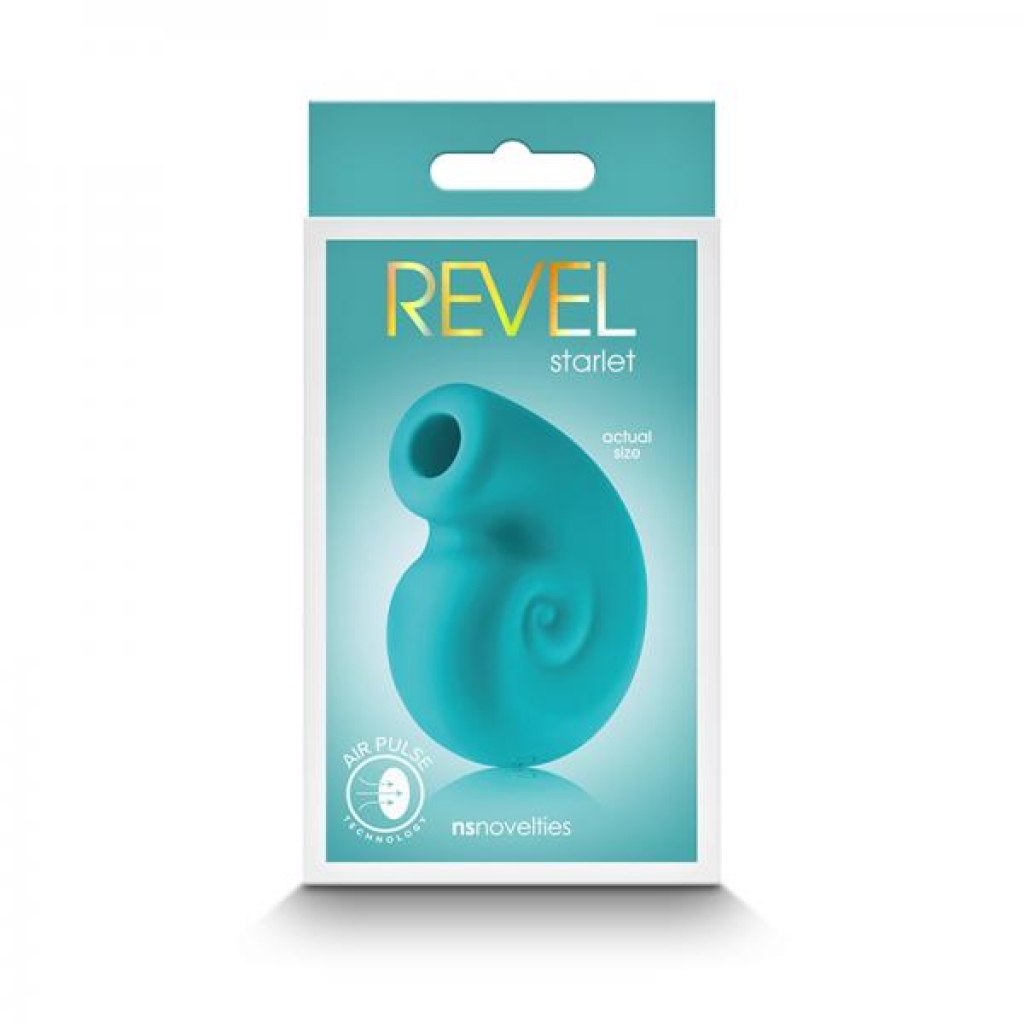 Revel Starlet Air Pulse Toy Teal - Clit Suckers & Oral Suction