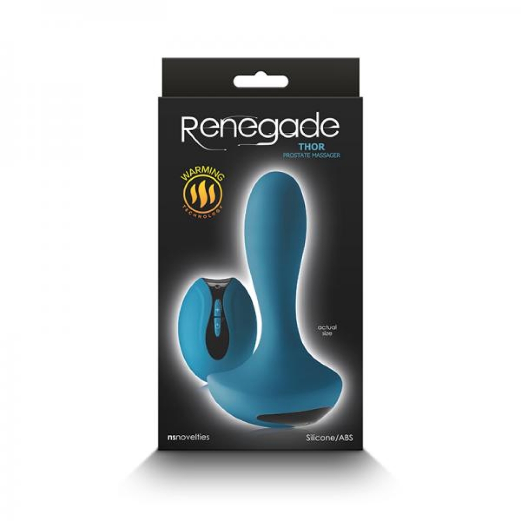 Renegade Thor Prostate Massager Teal - Prostate Massagers