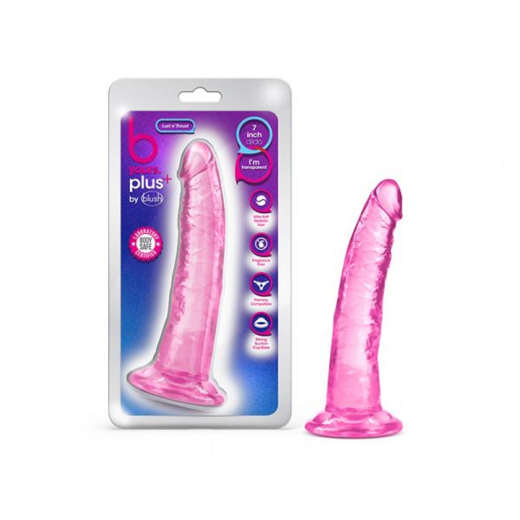 B Yours Plus Lust 'n' Thrust Pink - Realistic Dildos & Dongs