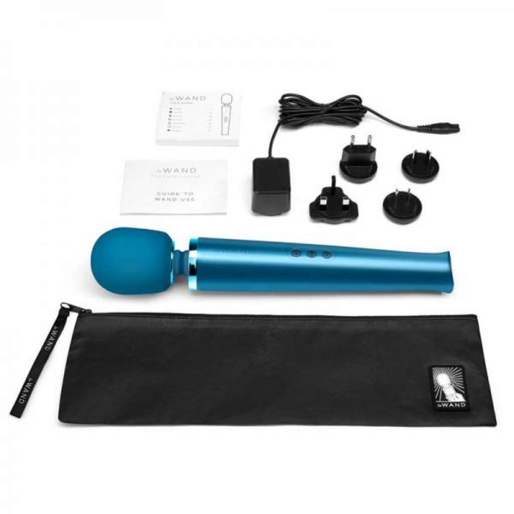 Le Wand Pacific Blue Rechargeable Massager - Body Massagers