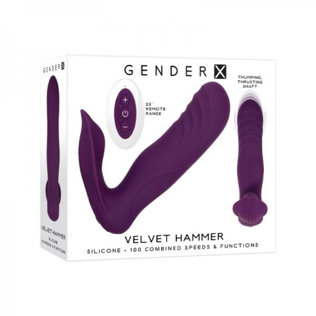 Gender X Velvet Hammer - Strapless Strap-ons