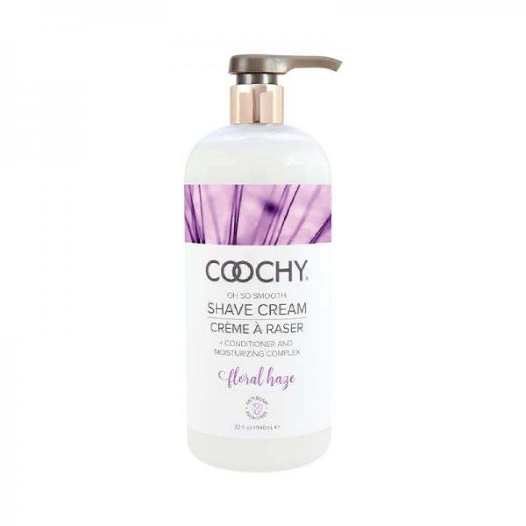 Coochy Shave Cream Floral Haze 32 Fl. Oz./946 Ml - Shaving & Intimate Care