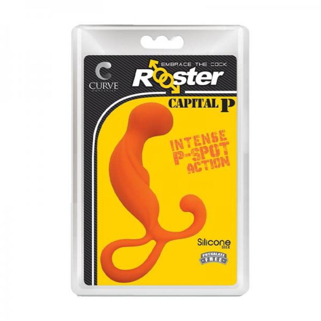 Rooster Capital P Prostate Massager Orange - Prostate Toys