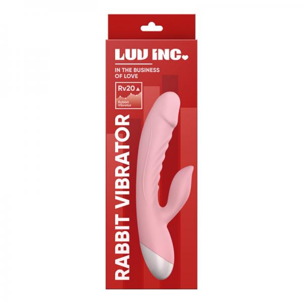 Luv Inc Rv20 Rabbit Vibrator Pink - Rabbit Vibrators