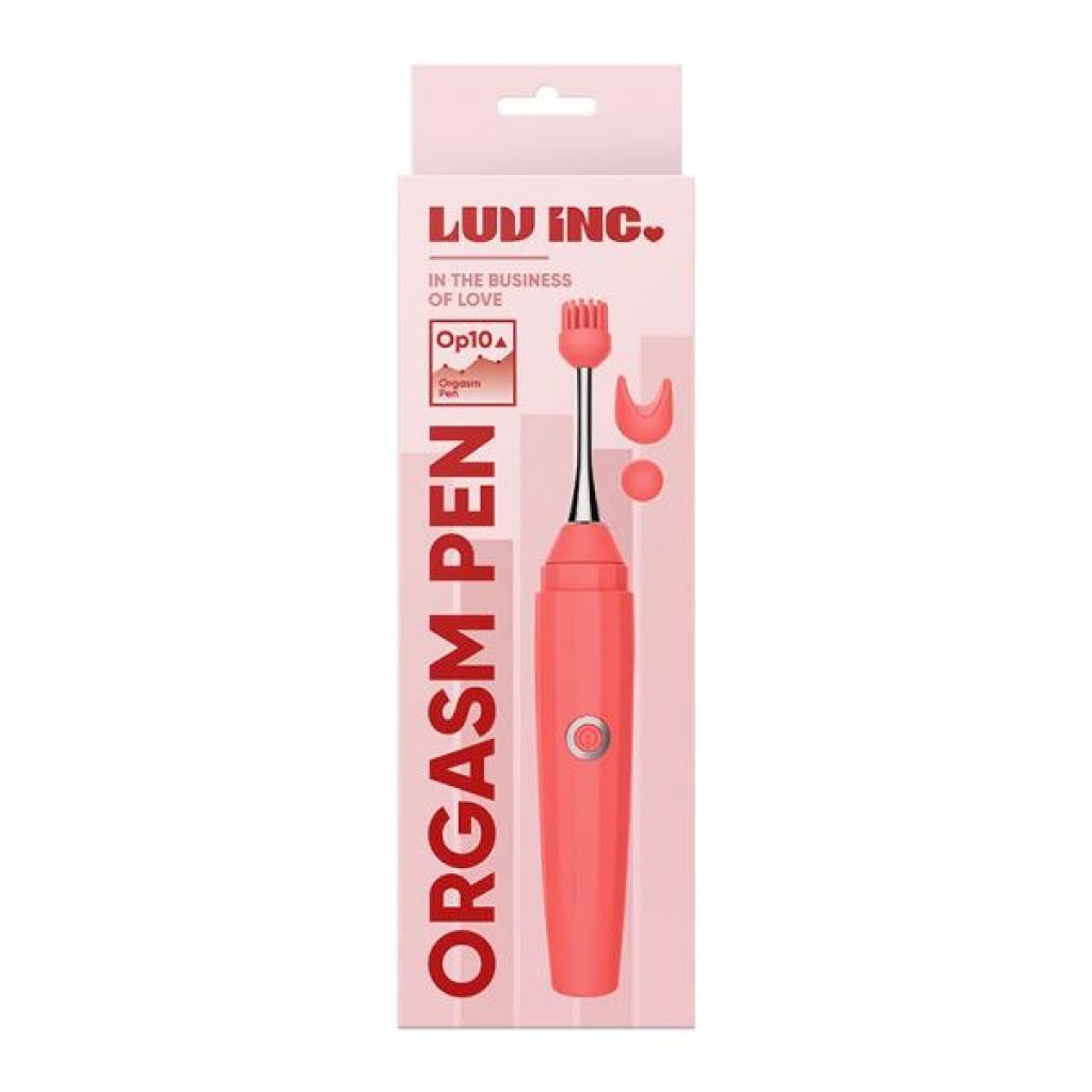 Luv Inc Op10 Orgasm Pen Coral - Modern Vibrators