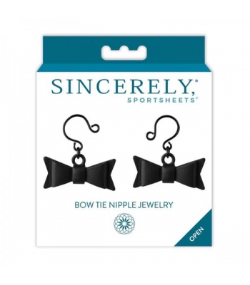 Sincerely Bow Tie Nipple Jewelry - Jewelry