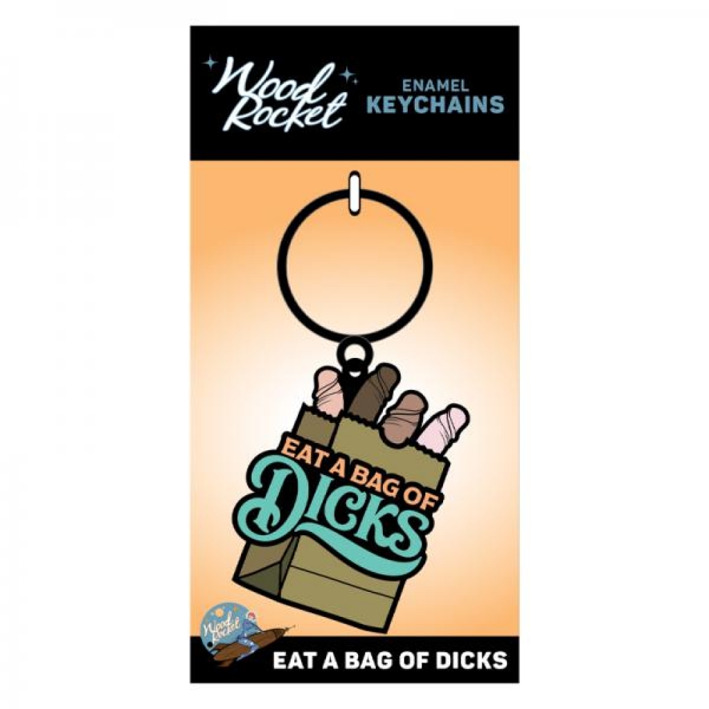 Sex Toy Keychain Eat A Bag Of Dicks - Serving Ware
