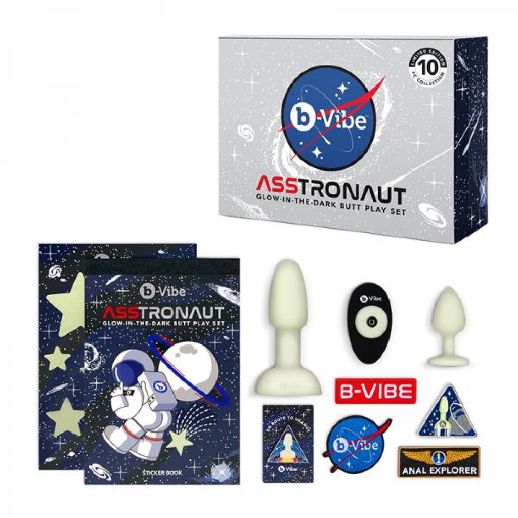 Asstronaut Glow-in-the-dark Butt Play Set - Anal Trainer Kits