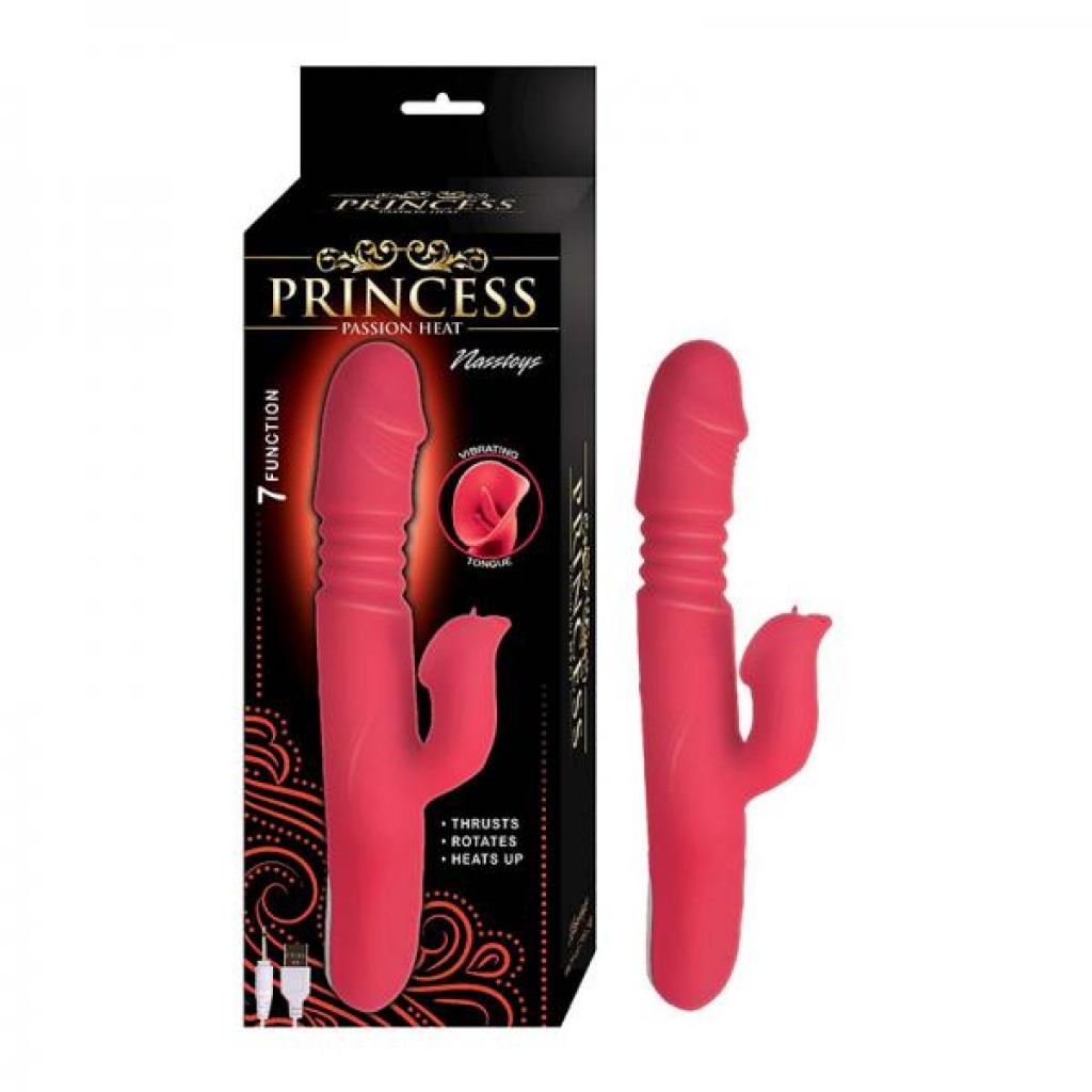 Princess Passion Heat Silicone Coral - G-Spot Vibrators Clit Stimulators