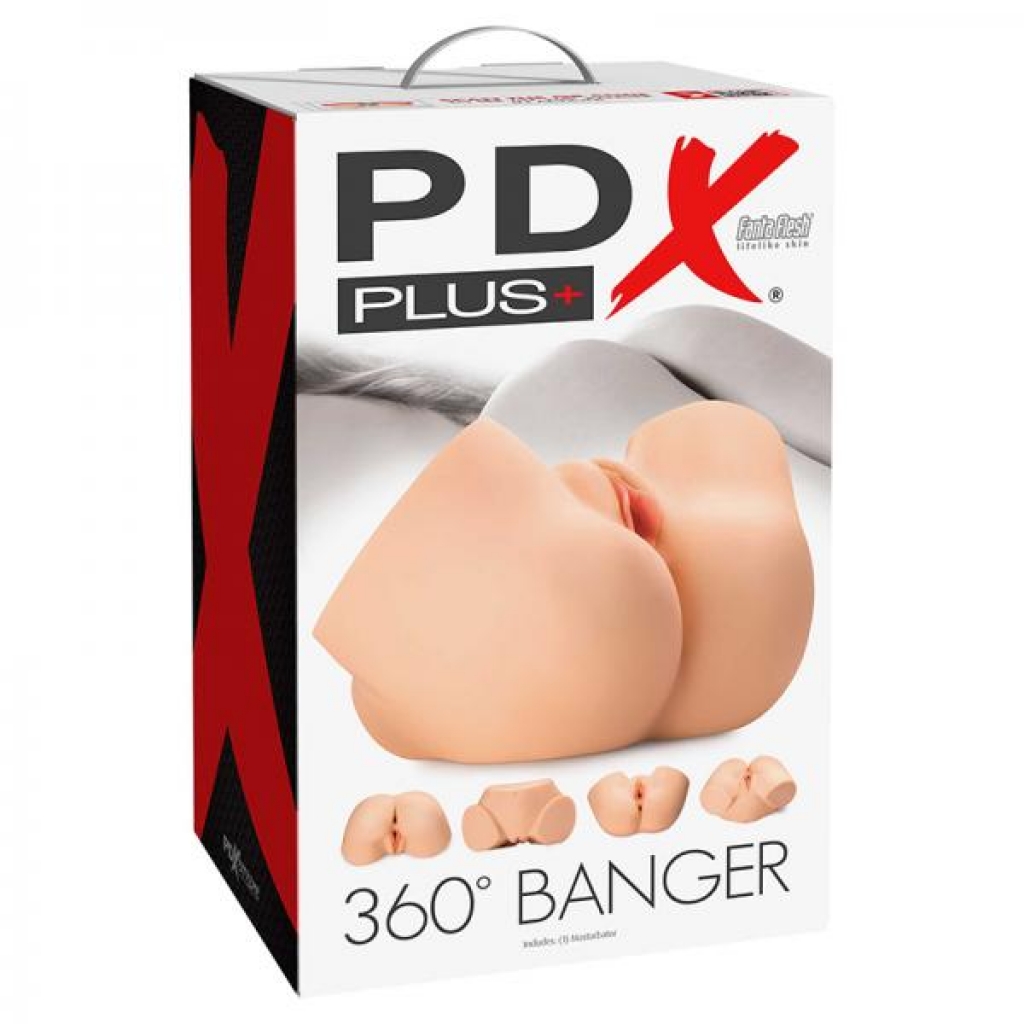 Pdx Plus 360 Banger Masturbator Light - Lifesize Masturbators