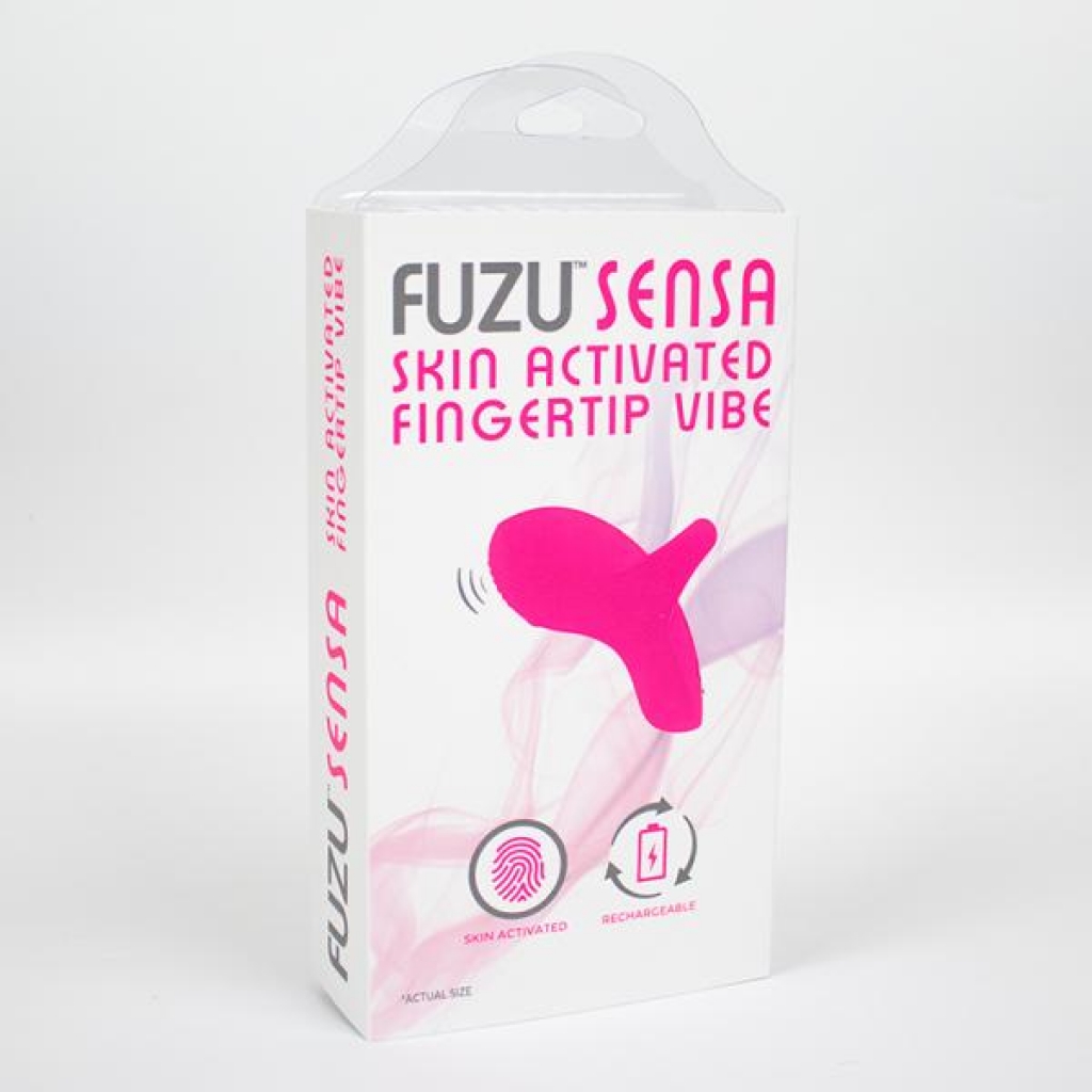 Fuzu Sensa Rechargeable Skin-activated Fingertip Vibe Pink - Finger Vibrators