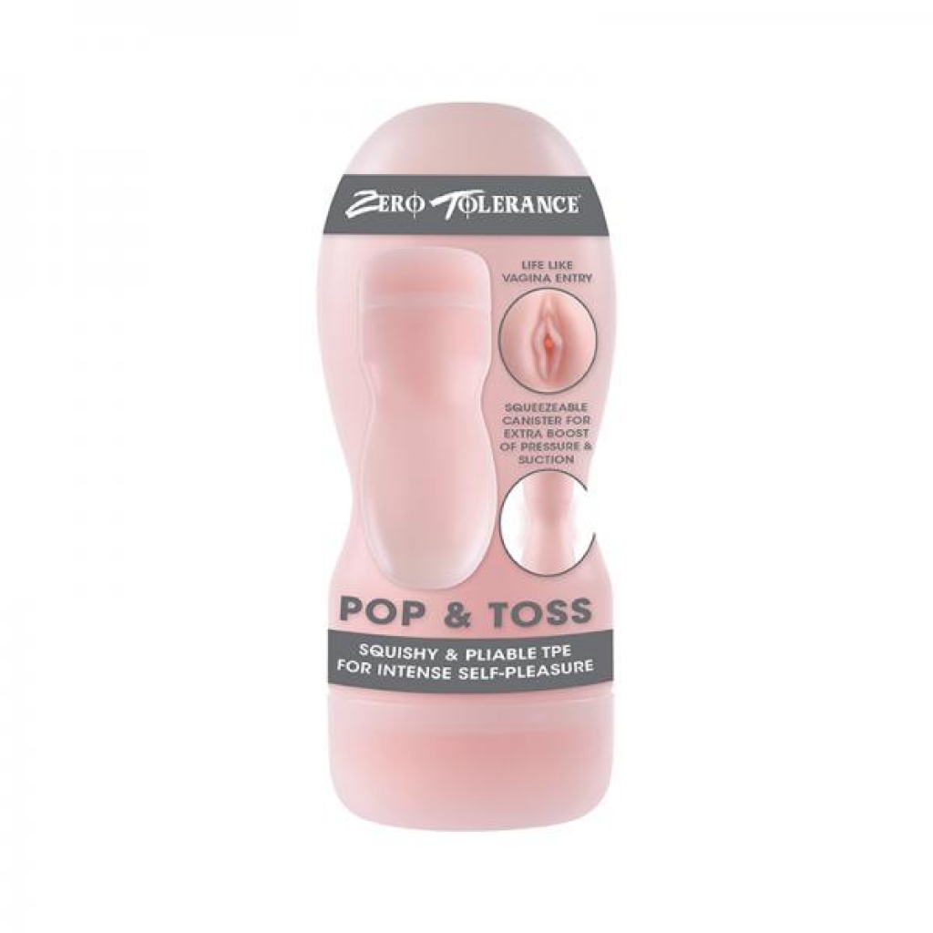 Zero Tolerance Pop & Toss Stroker - Pocket Pussies
