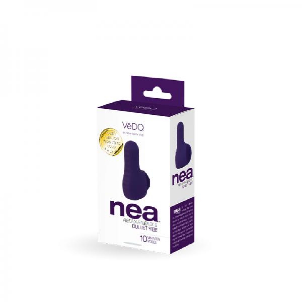 Vedo Nea Rechargeable Finger Vibe Deep Purple - Finger Vibrators