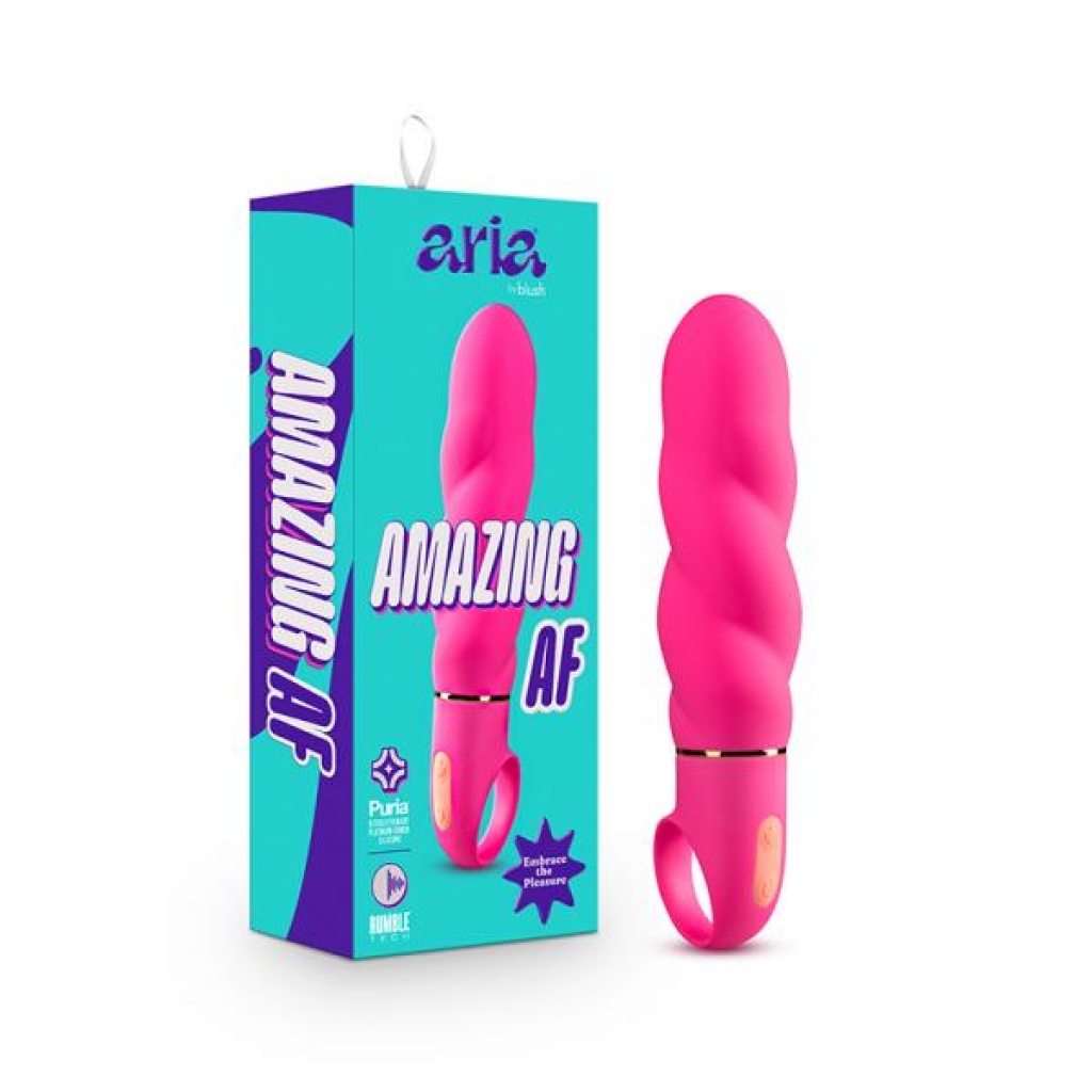 Aria Amazing Af Vibrator Fuchsia - Body Massagers