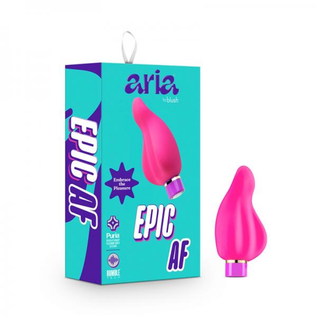 Aria Epic Af Mini Vibrator Fuchsia - Palm Size Massagers