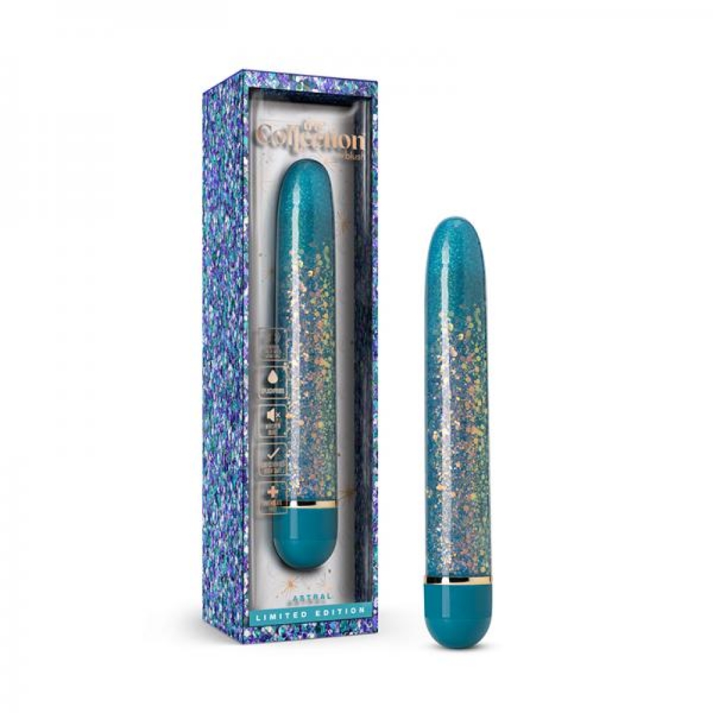 The Collection Astral Slimline Vibrator Teal - Traditional