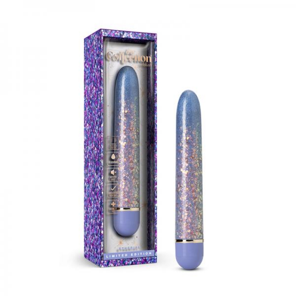 The Collection Etherial Slimline Vibrator Periwinkle - Traditional