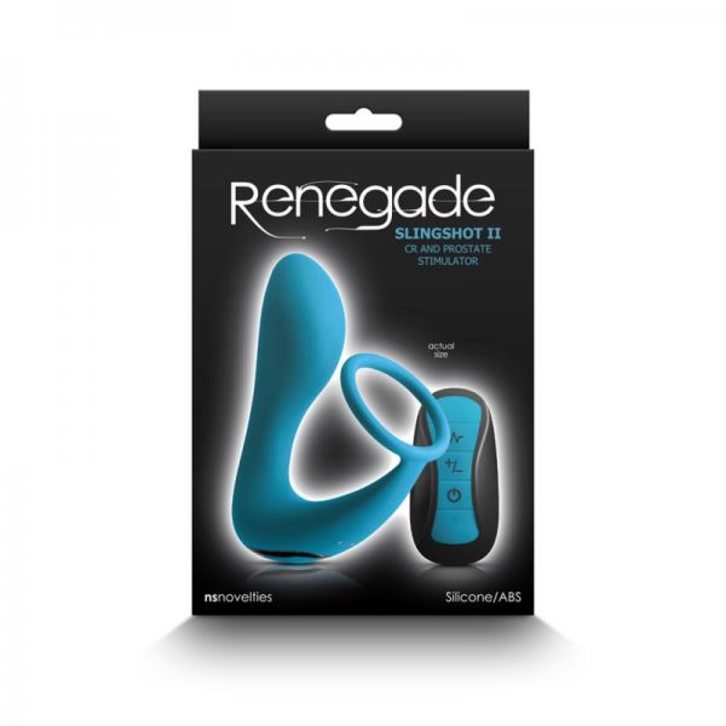 Renegade Slingshot Ii Teal - Prostate Toys