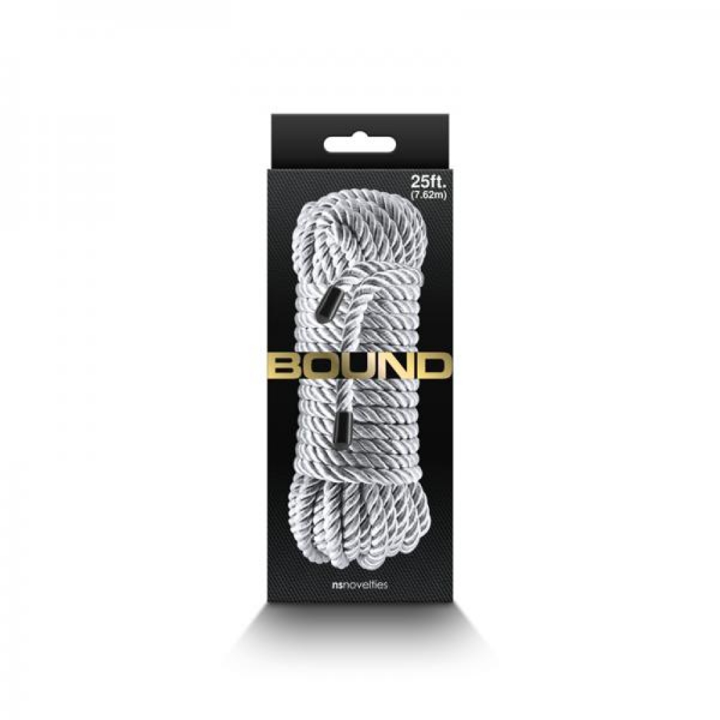 Bound Rope 25ft Silver - Rope, Tape & Ties