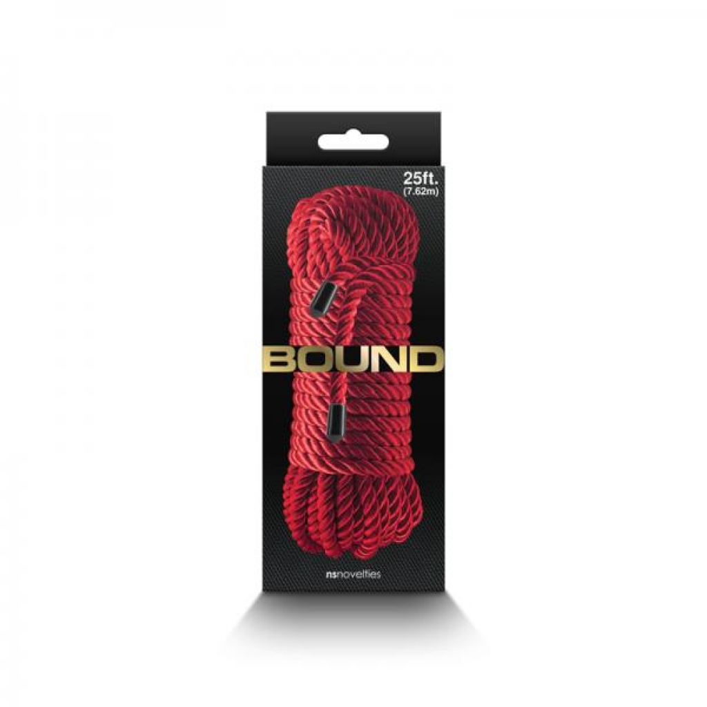 Bound Rope 25ft Red - Rope, Tape & Ties