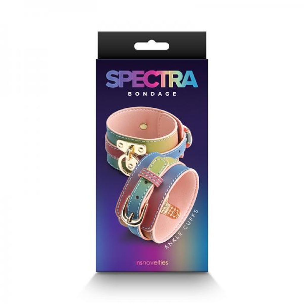 Spectra Bondage Ankle Cuff Rainbow - Ankle Cuffs