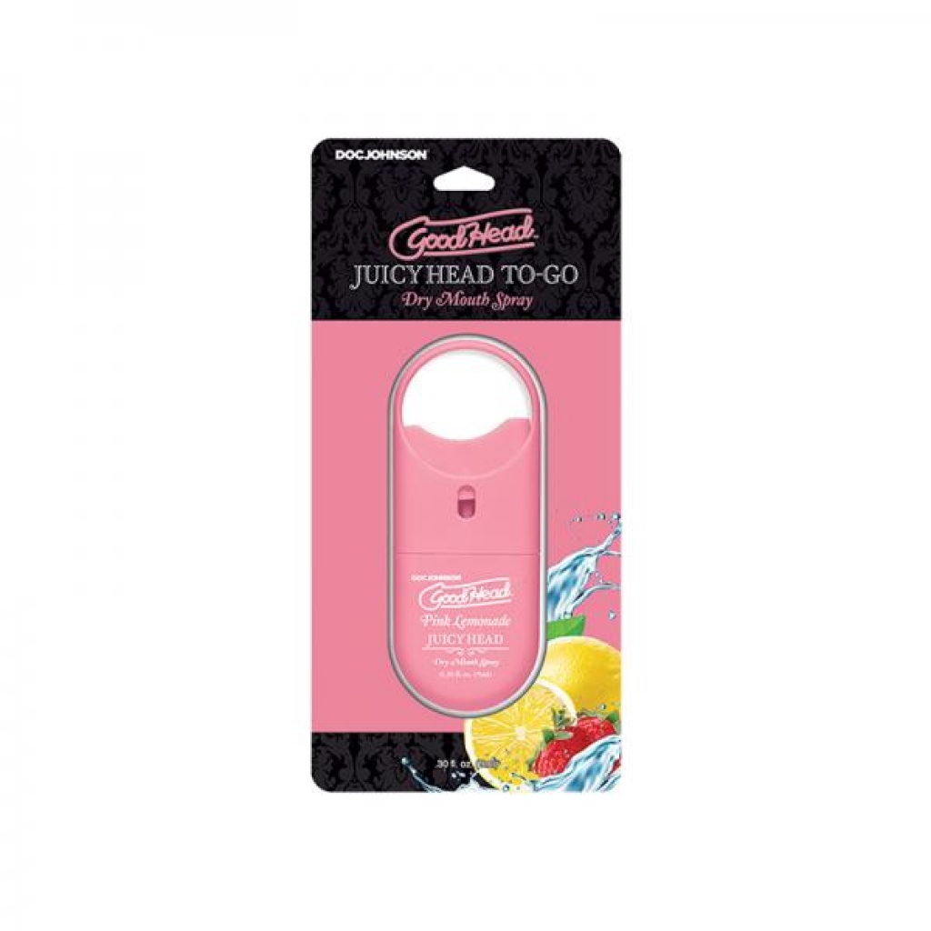Goodhead Juicy Head Dry Mouth Spray To-go Pink Lemonade .30 Oz. - Oral Sex