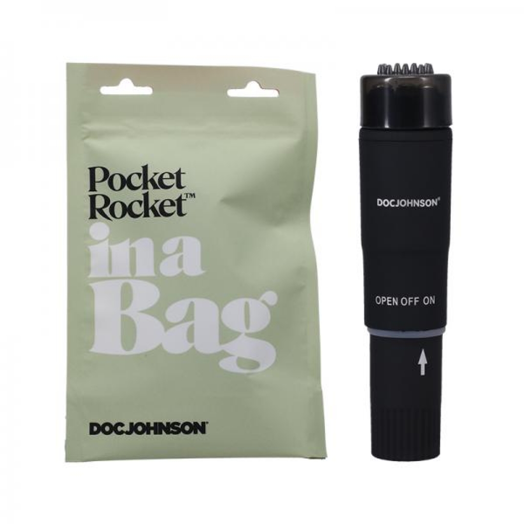 In A Bag Pocket Rocket Black - Pocket Rockets