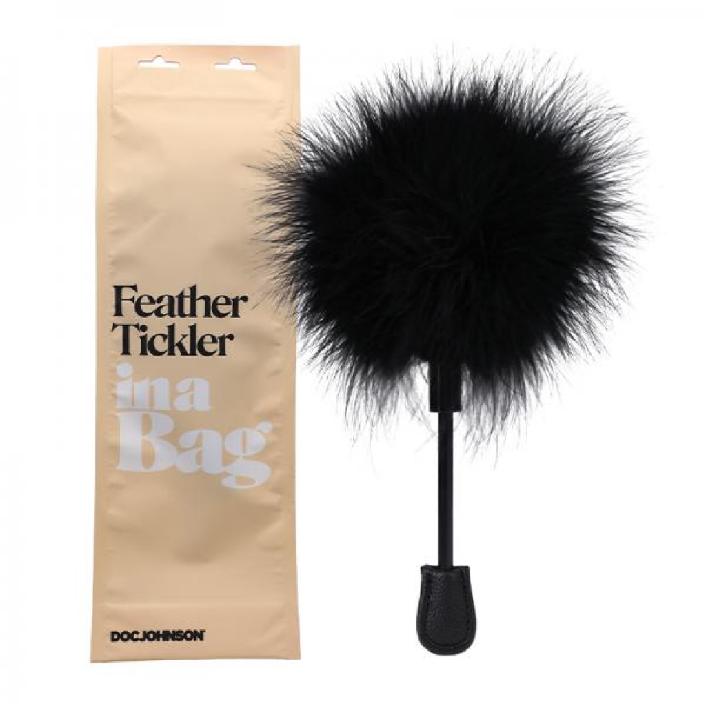 In A Bag Feather Tickler Black - Feathers & Ticklers
