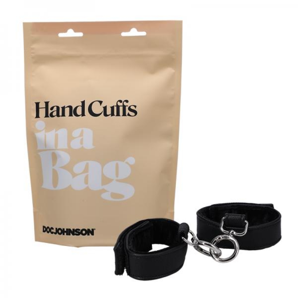 In A Bag Handcuffs Black - Handcuffs