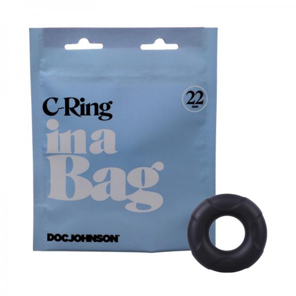 In A Bag C-ring Black - Classic Penis Rings