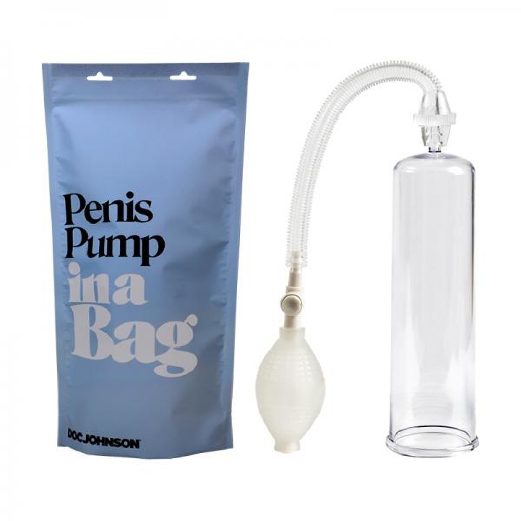 In A Bag Penis Pump Clear - Penis Pumps