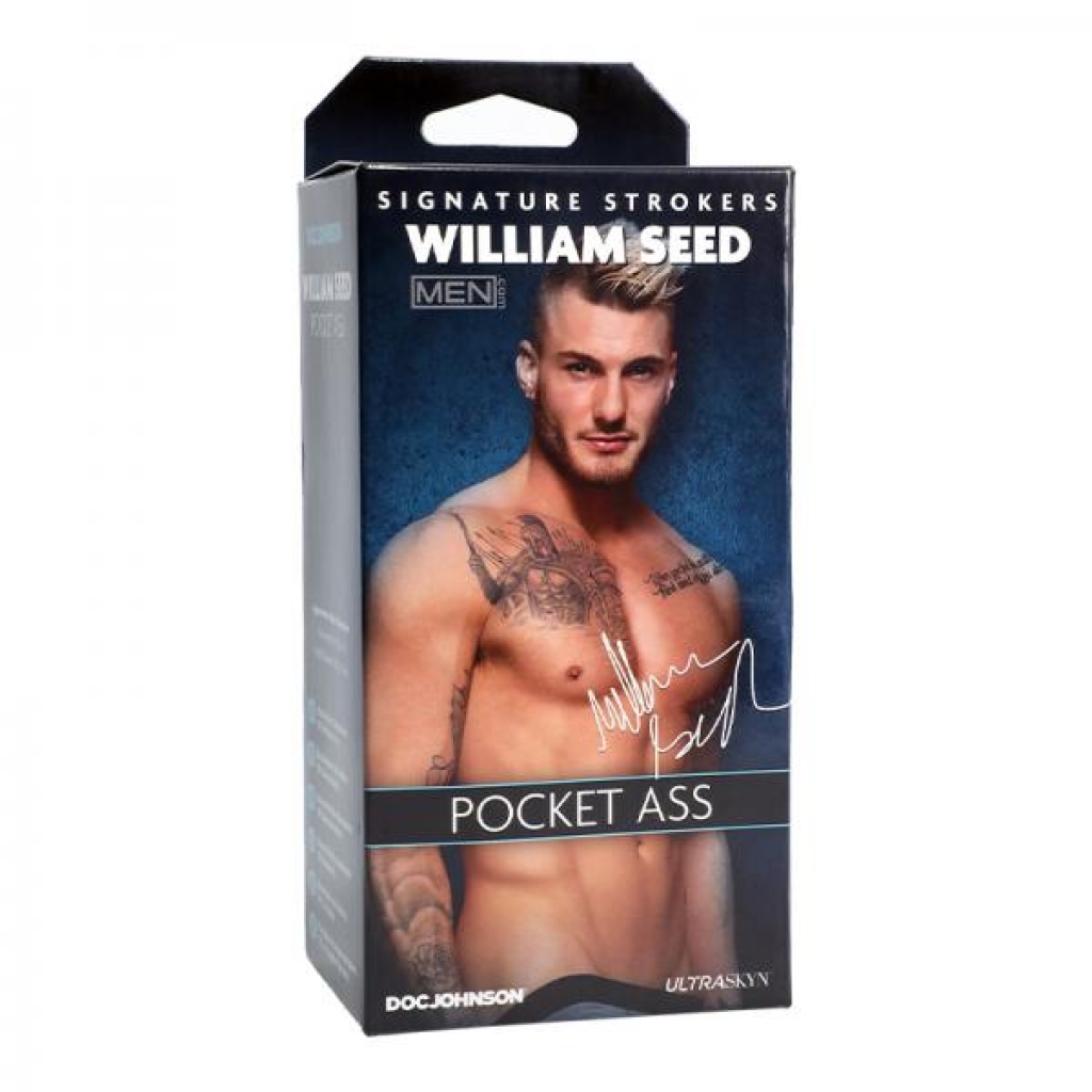 Signature Strokers William Seed Ultraskyn Pocket Ass Vanilla - Porn Star Masturbators