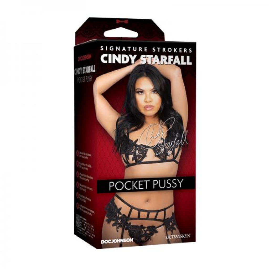 Signature Strokers Cindy Starfall Ultraskyn Pocket Pussy Vanilla - Porn Star Masturbators