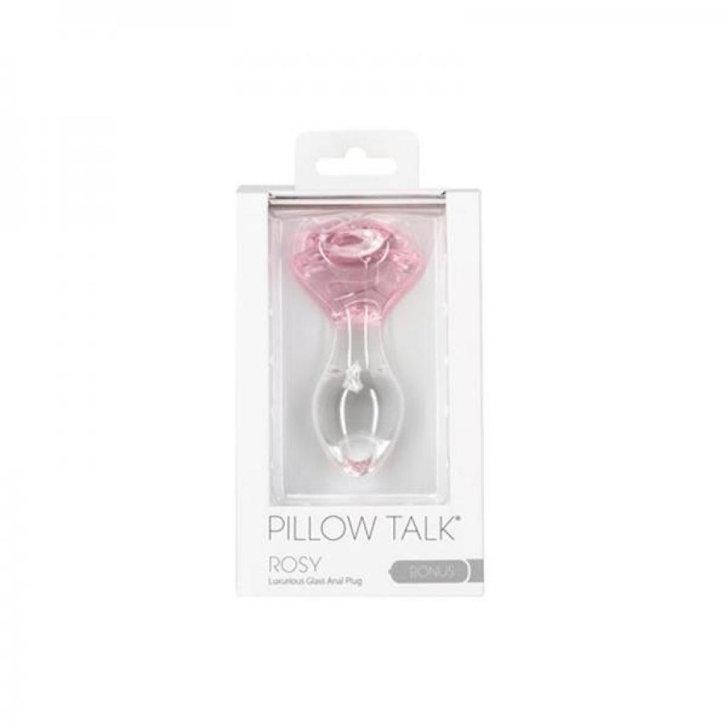 Pillow Talk Rosy Flower Plug Pink - Anal Plugs