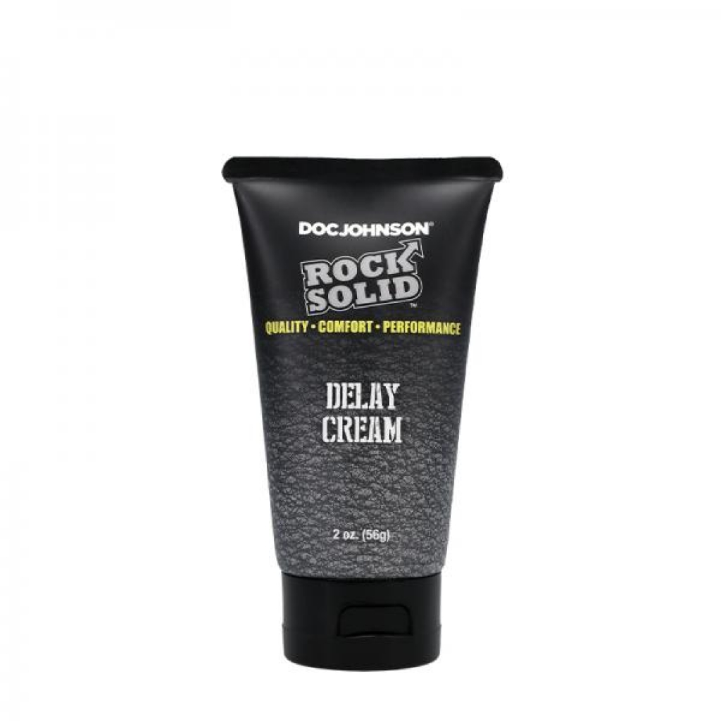 Rock Solid Delay Cream 2oz (bulk) - For Men